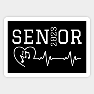 Class of 2023 Marching Band Music Senior 2023 Sticker